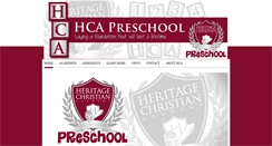 Desktop Screenshot of hcapreschool.org